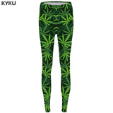 KYKU Skull Leggings Feather 3d pants Punk Stretch Pants Gothic Sexy Leggings  High Waist  Print Legging Women Jeggins Ladies