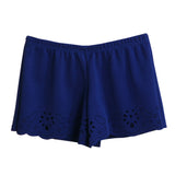 Women Ladies Mid Waist Short Pants Bottoms Casual Loose Shorts