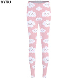 KYKU Brand Robot Leggings Punk 3d pants Illusion Slim Pants  leggins  Stretch Pants  Legging 3d Women Jeggins Funny