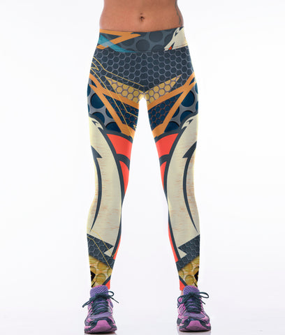 Broncho Patterned 3d Printed Leggings Women High Waist Workout Legging Fitness Pants Sexy Leggins American Apparel Legins Mujer