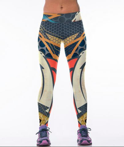 Broncho Patterned 3d Printed Leggings Women High Waist Workout Legging Fitness Pants Sexy Leggins American Apparel Legins Mujer