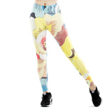 Flamingos Leggings Women Ankle Length High Waist Legging Sexy Hip Push Up Pants Sportswear 3D Leggins Workout Legins Jeggins