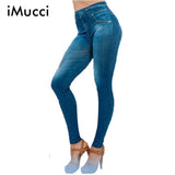 Sexy Women Velvet Legging Jeans Blue Black Leggings Ladies Jeggins with Real Pockets Denim Skinny Legging Pants